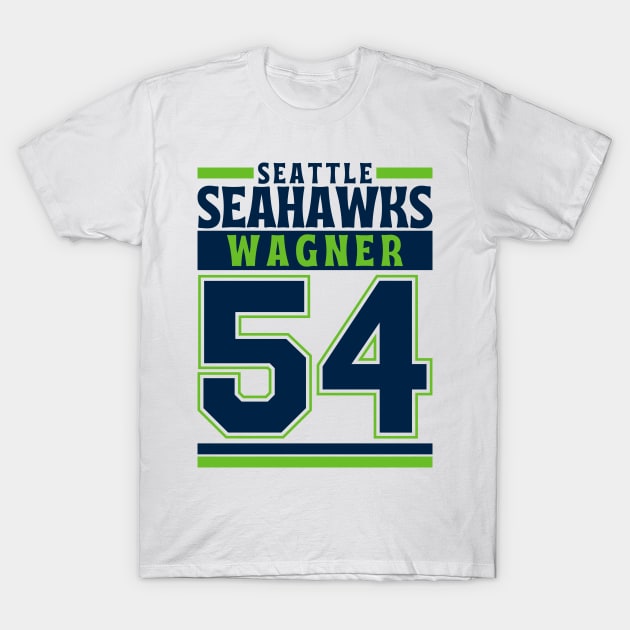 Seattle Seahawks Wagner 54 Edition 3 T-Shirt by Astronaut.co